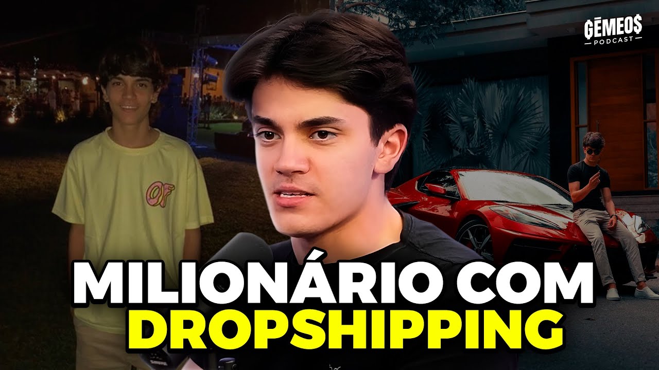 ABANDONOU A ESCOLA AOS 15 E FICOU MILIONÁRIO COM DROPSHIPPING | IAGOR GONÇALVES | Gêmeos podcast #82