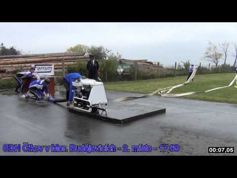 SDH Čikov v Moravských Budějovicích 2.5.2015 - 2.místo - 17,69 (PP 17,53))