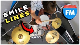How to Play the EPIC DRUM FILL from SMILE LINES by Incubus| Rock Lessons with Geoff Shackley