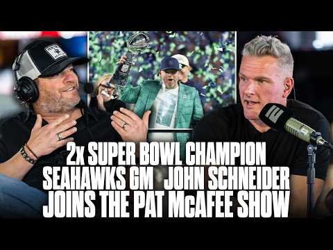 2 Time Super Bowl Champion Seahawks GM John Schneider Joins Pat McAfee From The NFL Combine
