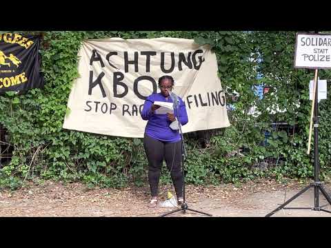 IWS Speech | Kundgebung: Achtung kbO! Solidarität statt Polizei!