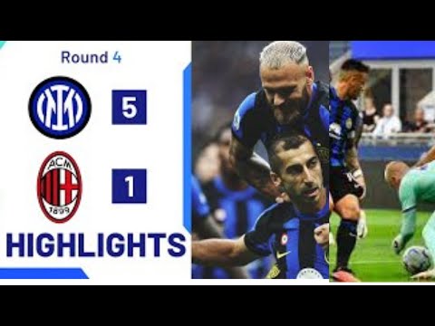 Inter-Milan 5-1 | Inter claim city bragging rights: Goals & Highlights | Serie A 2023