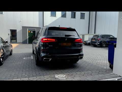 BMW G05 X5 40i - 200 cell DCE Parts Downpipe + OPF Resonator Delete Midpipe Stage 2 MHD 450HP 650NM