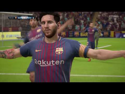 FIFA 18 ROAD TO DIVISION 1 PART 143 - BARCELONA VS REAL MADRID - FIFA 18 Online Seasons Gameplay