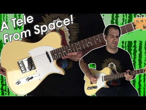 The SPACIEST Looking Telecaster I've Ever Seen! | Vola Guitars Vasti RF Demo & Review