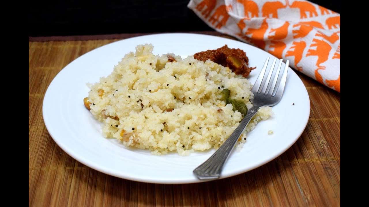 அரிசி உப்புமா/ RICE UPMA recipe in Tamil - Naivedyam -
