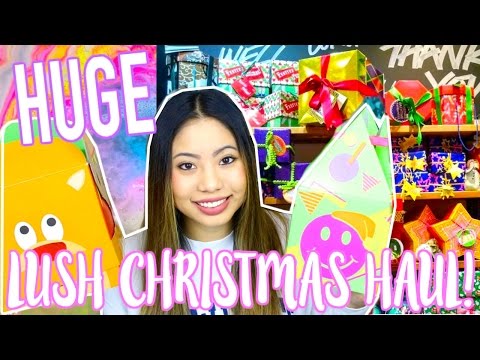 HUGE LUSH CHRISTMAS HAUL 2016 (BOXING DAY)! Video