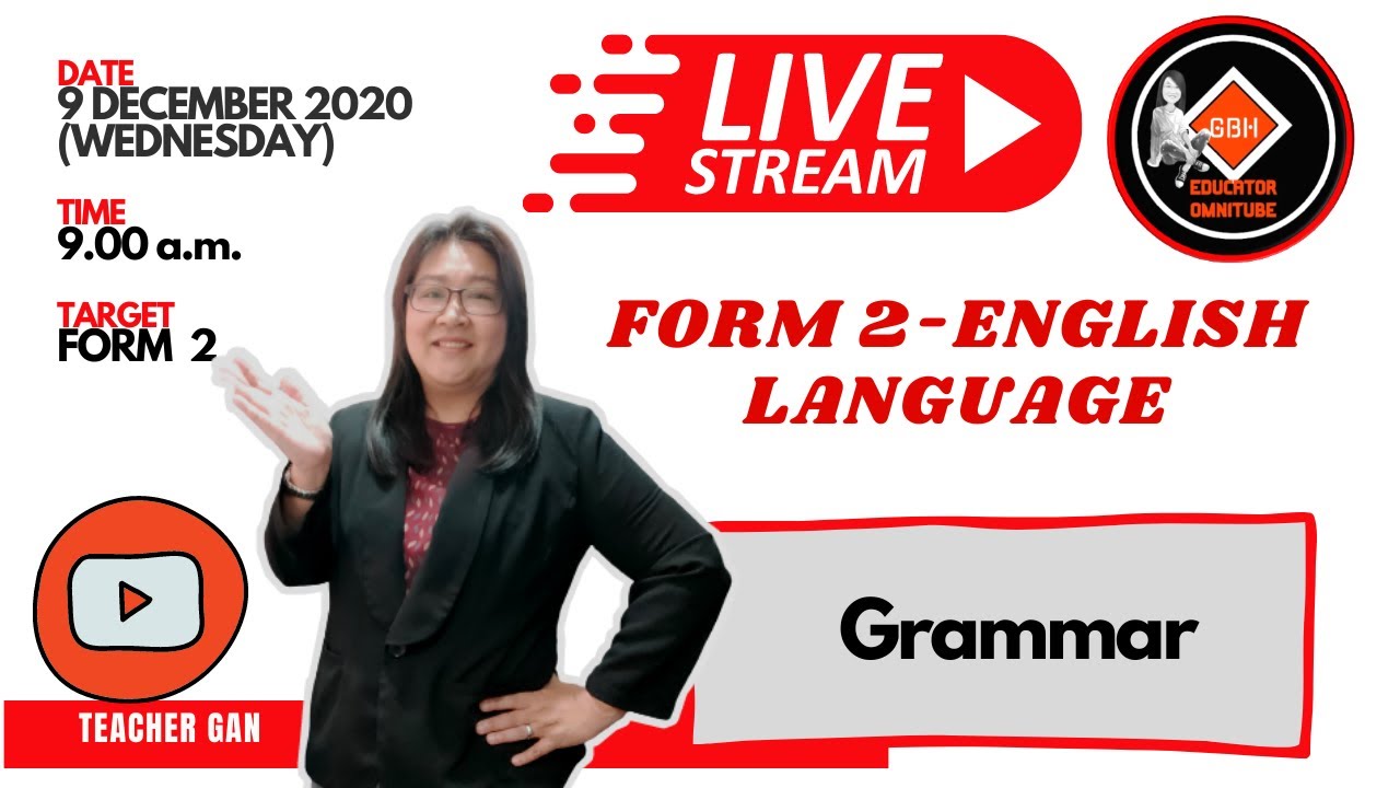 English Language - Form 2