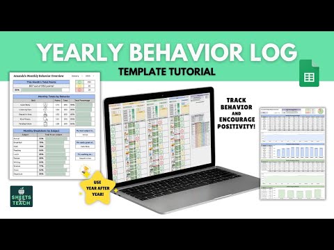 Yearly Behavior Log Tutorial