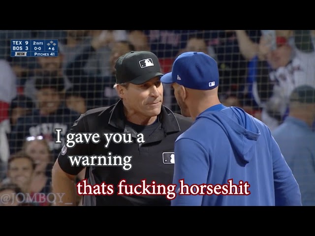 Chris Woodward gets ejected by Ángel Hernández, a breakdown