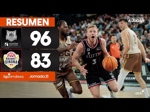 Surne Bilbao Basket - Bàsquet Girona (96-83) RESUMEN | Liga Endesa 2024-25