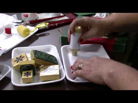 Mulher.com 06/11/2013 Angelina Couto - Quadradinho Porta Natalino