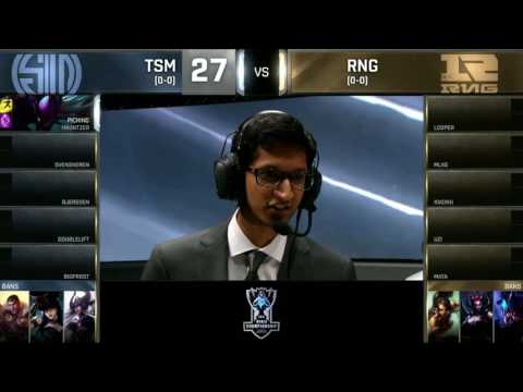 TSM vs RNG (D) | World Championship 2016 | Group Stage | Day 1
