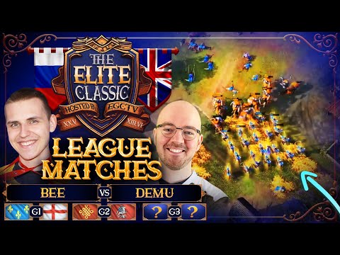 The Elite Classic: 3D!Bee vs DeMu, Round Robin Bo3 | Age Of Empires 4