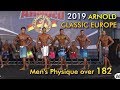 Men's Physique over 182cm|Arnold Classic Europe 2019|西班牙阿諾盃