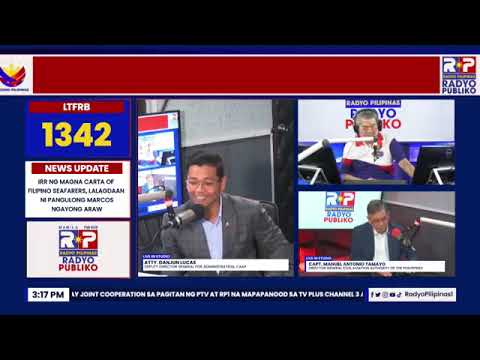 DOTr SAKAY NA! sa Radyo Pilipinas ep. 1 [08/01/2025]