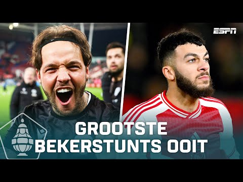 De GROOTSTE BEKERSTUNTS in de TOTO KNVB Beker 🏆🤯