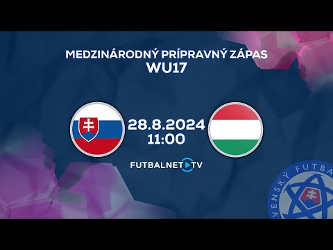 Medzištátny prípravný zápas WU17: Slovensko - Maďarsko