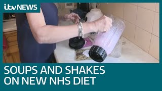 Soup and shakes NHS diet programme rolled out to help tackle diabetes | ITV News