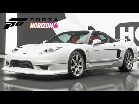 Thumbnail for Barn Find 2005 Honda NSX-R GT Location Forza Horizon 6 by Honda NSX