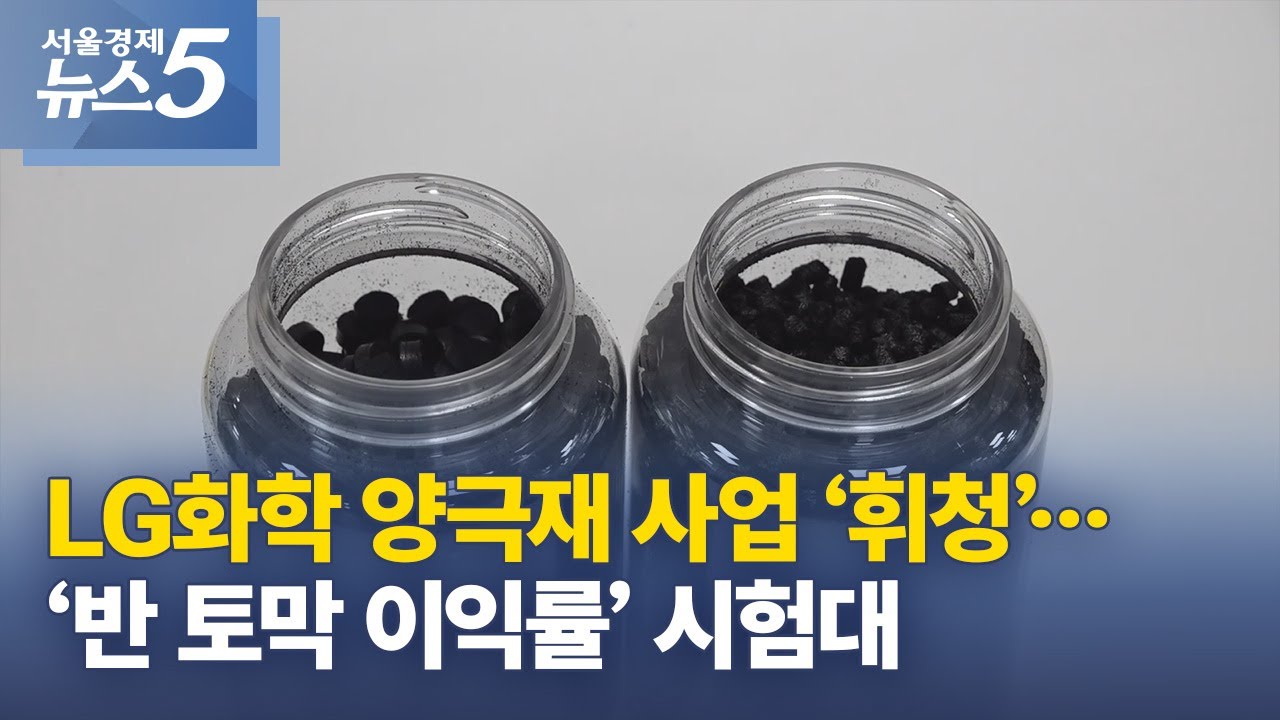LG화학 양극재 사업 ‘휘청’…‘반 토막 이익률’ 시험대