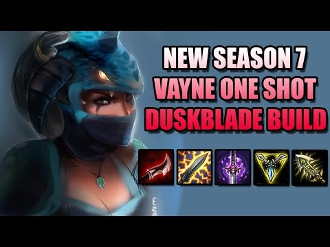 NEW SEASON 7 VAYNE ONE SHOT DUSK BLADE BUILD l INSANE COMEBACK - Noticed
