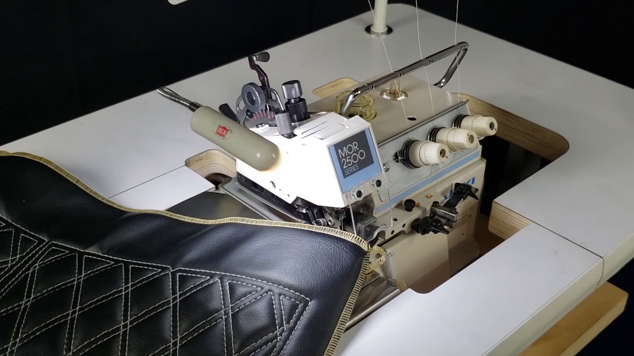 Avoid uneven sew seems! Top-feed Juki MOR-2504N Overlock will help