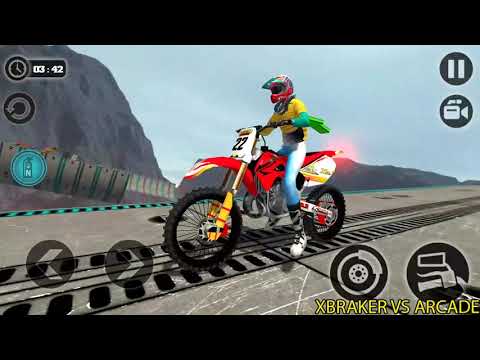 Impossible Moto Bike Tracks 3D: Best Moto Game Driving Levels 11 to 14 Android Gameplay Walkthrough