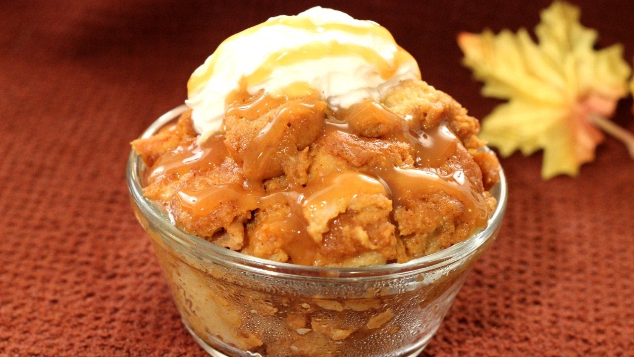 Pumpkin Bread Pudding Recipe - Amy Lynn's Kitchen