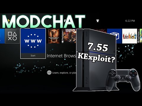 Another PS4 Kernel Exploit for 7.55? - ModChat 070