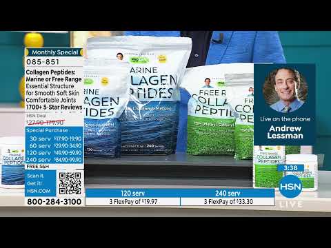 Marine Collagen Peptides with MSM  30 Servings