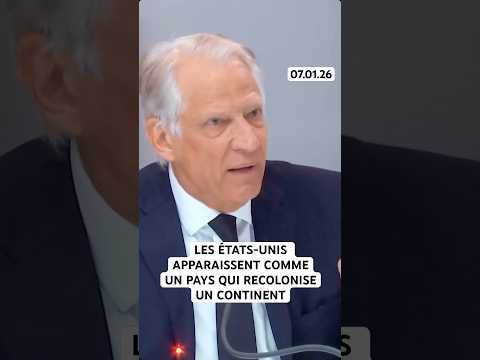 Les Etats-Unis apparaissent comme un pays qui recolonise un continent. / @rtl_france