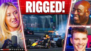 Max Verstappen Was RIGGED?! | Carlos Sainz VICTORIOUS Down Under! | On Track GP Podcast