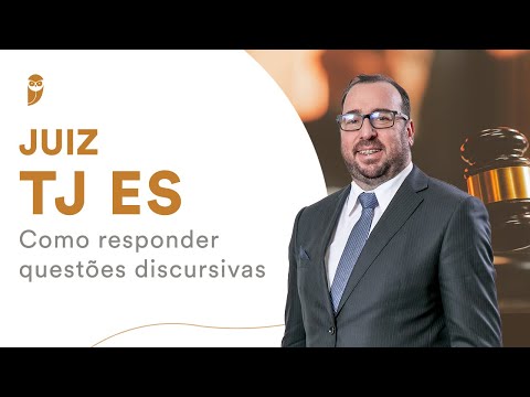 Juiz TJ ES - Como responder questões discursivas