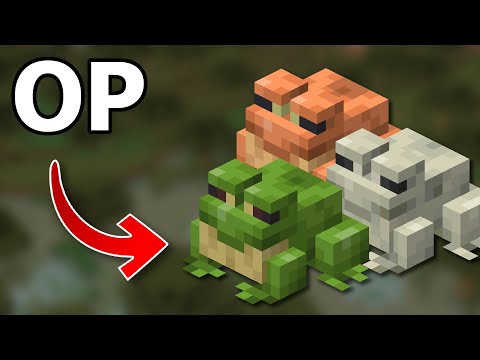 Frogs are OP in Minecraft 1.19