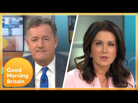 Susanna Reid Reacts to Piers Morgan's GMB Departure | Good Morning Britain