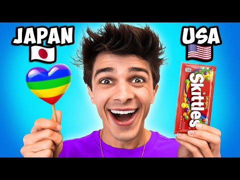 Trying Rare Candy From EVERY Country!