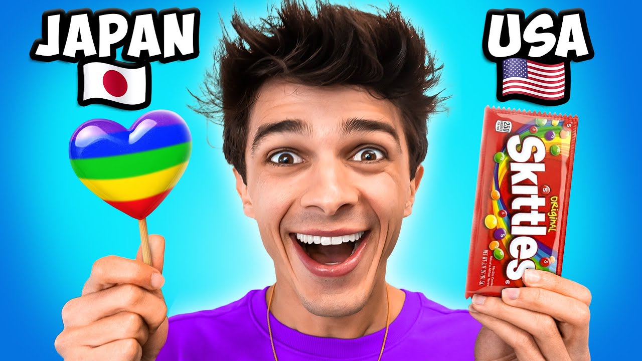 Trying Rare Candy From EVERY Country!