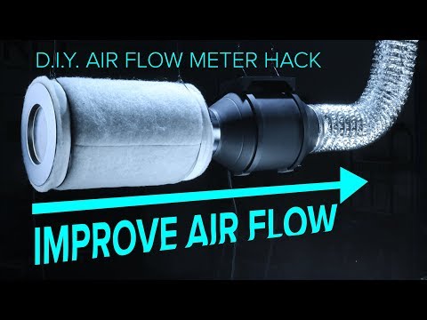 , title : 'Improve Grow Room Ventilation | DIY Air Flow Meter hack'