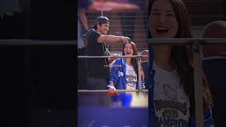 【ラブラブ】大谷翔平と真美子夫人の「永遠の笑顔」⚾️