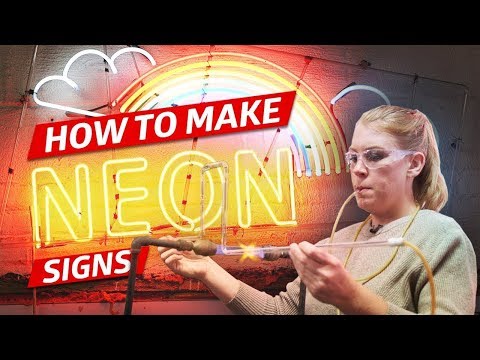 How Neon Signs Are Made for Restaurants