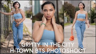 Gritty In The City | Portrait Photography Photoshoot In H-Town [Canon R5]