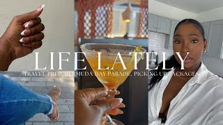 Vlog: I was very much overdressed, watching football, picking up packages, pack with me & more