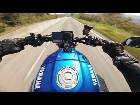 YAMAHA XSR 900 RIDE POV RAW
