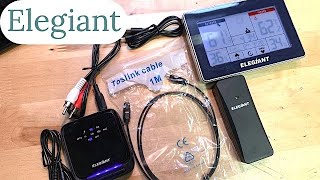 Reviewing TWO Cool Products By Elegiant! Weather Station & Bluetooth Transmitter/Receiver!