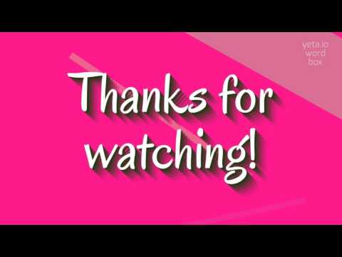 PERDU - HOW TO SAY PERDU?