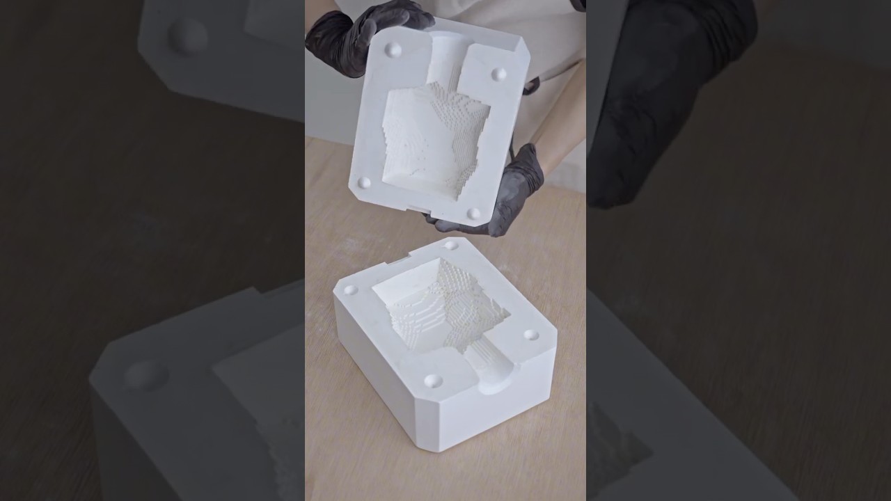 Creating a Plaster Mold for Slip Casting #ceramics #slipcast #compotte