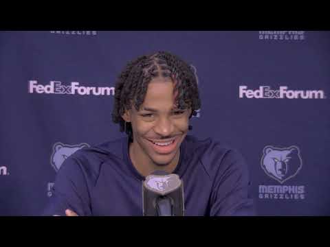 MEMvMIA: Ja Morant Reflects on Game Winner | Locker Room Interview | March 17, 2021