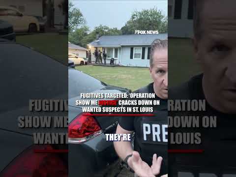 Feds target wanted suspects during MAJOR crackdown in St Louis #shorts