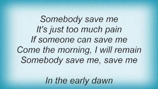 Ryan Adams - Save Me Lyrics